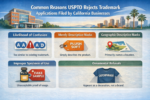 Common Reasons USPTO Rejects Trademark Applications Filed by California Businesses