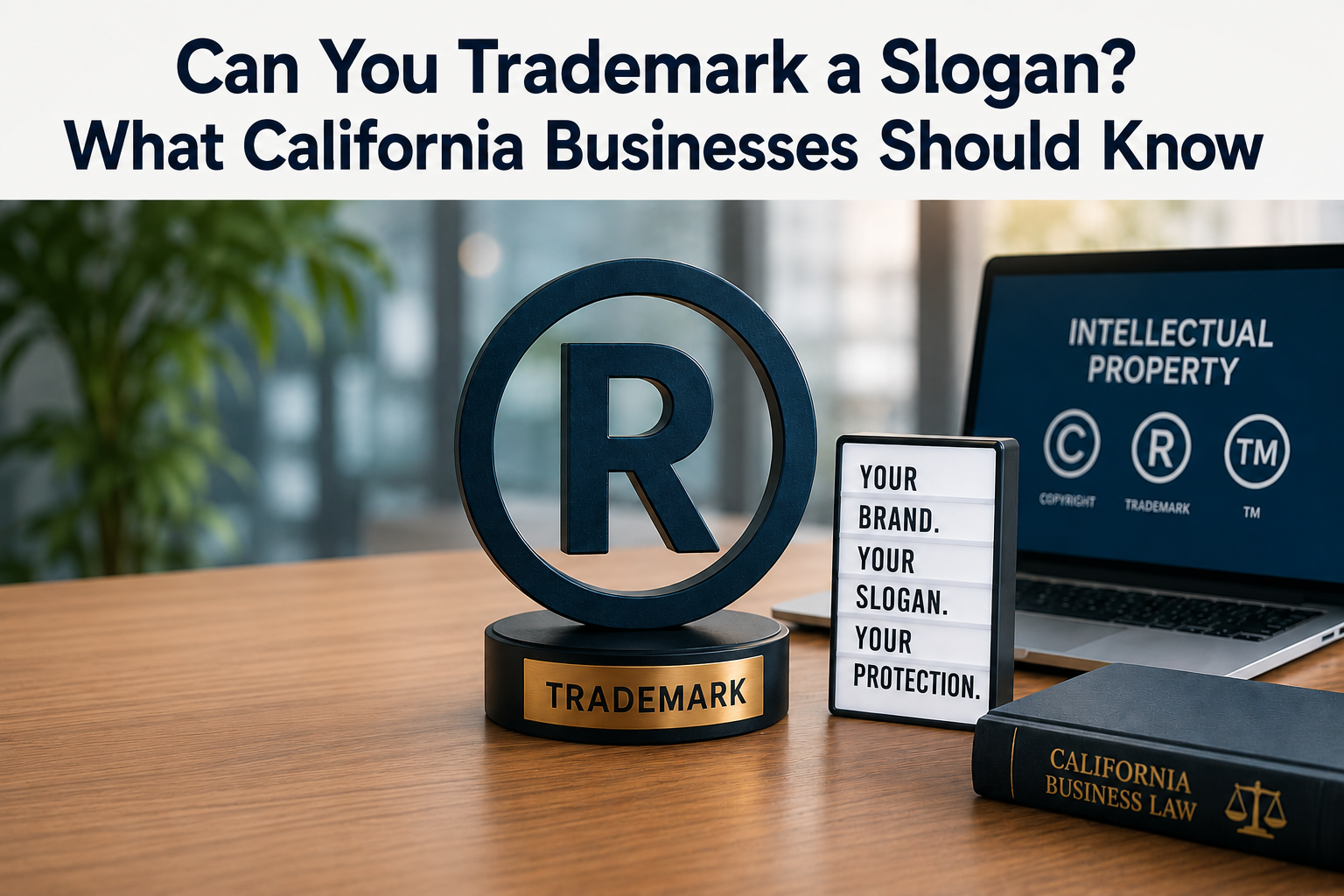 Can You Trademark a Slogan? What California Businesses Should Know