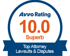 Top Attorney Lawsuits & Disputes - Avvo Rating 10